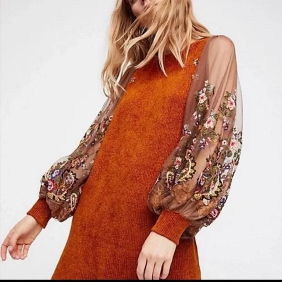 Free People Hidden Garden Tunic